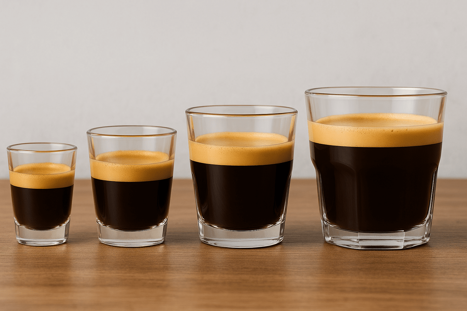 Ile ml ma espresso